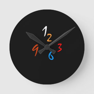 Reloj de pared original llano del >Minimalist de