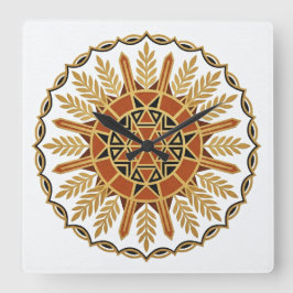Reloj de pared ornamental Afrohemiano