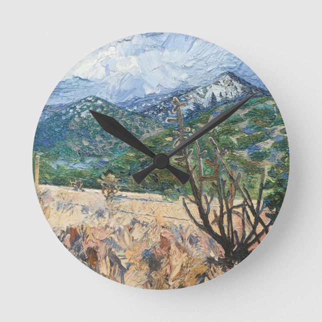 Reloj de pared para caminatas Summer Hills (Anverso)