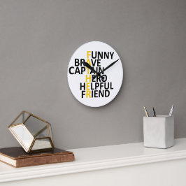 Reloj de pared para el Día del Padre