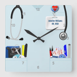 Reloj de pared para enfermeros