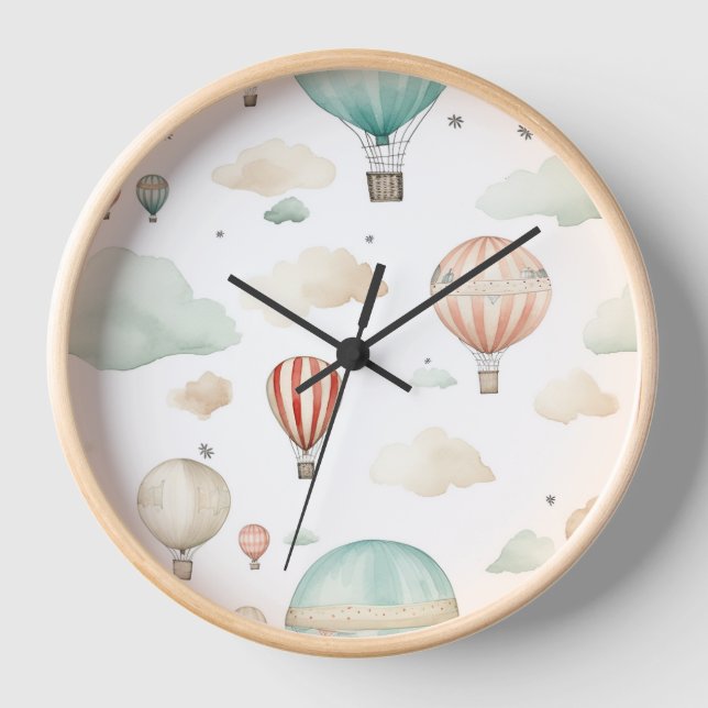 Reloj de pared para guardería (Anverso)