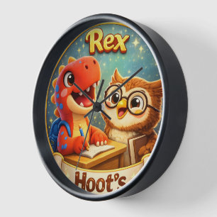Reloj de pared para guardería educativo
