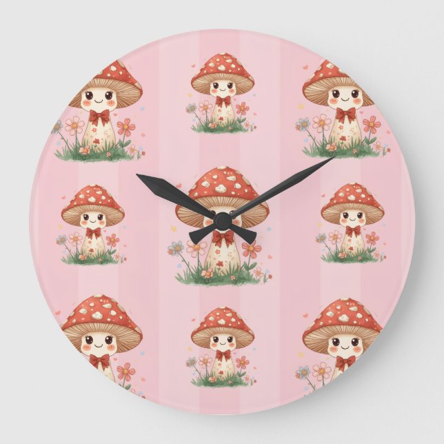 Reloj de pared para habitación acogedora (Anverso)