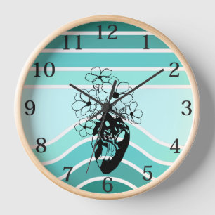Reloj de pared para hospital, centro médico