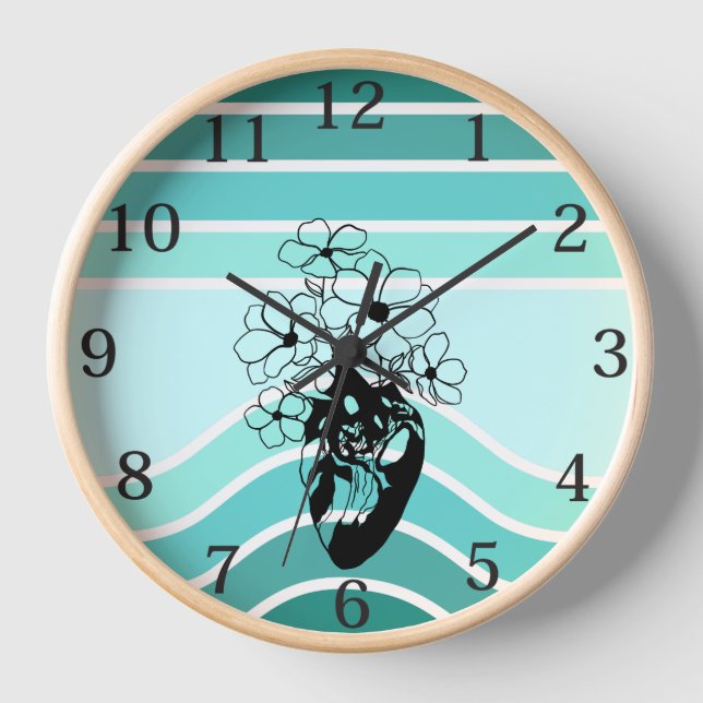 Reloj de pared para hospital, centro médico (Anverso)