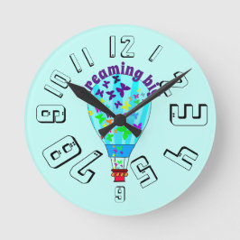 Reloj de pared para las habitaciones para niños