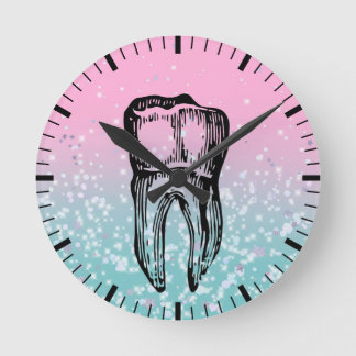 Reloj de pared para médica dental y clínica
