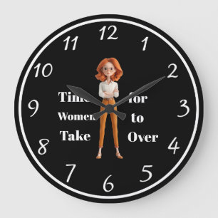 Reloj de pared para mujeres Tiempo