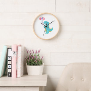 Reloj de pared para niños de pájaro lindo – Decora