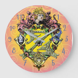Reloj de pared para niños del clásico Mago de Oz