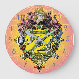 Reloj de pared para niños del clásico Mago de Oz