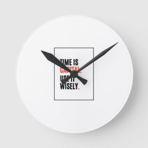 Reloj de pared para oficina en casa del inversor