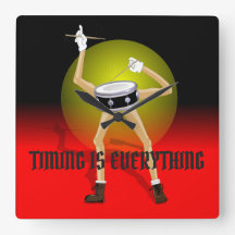 Reloj de pared para tambores