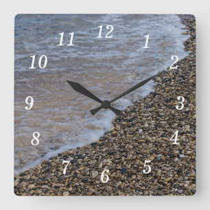Reloj de pared paradisíaca de Wave Ashore