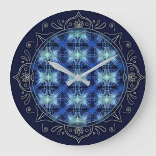 Reloj de pared patrones de luz