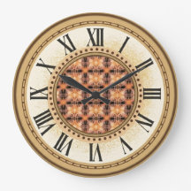 Reloj de pared patrones de luz