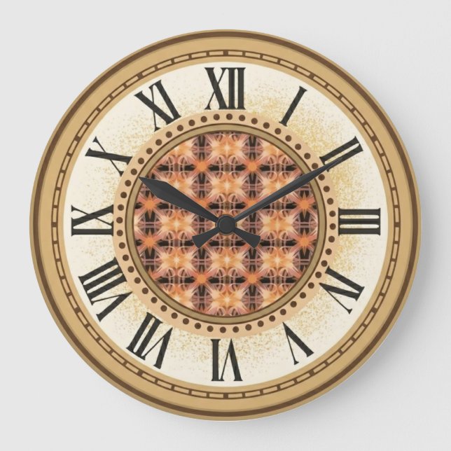 Reloj de pared patrones de luz (Anverso)
