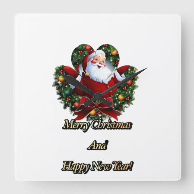 Reloj de pared personalizable Reloj de pared (Anverso)