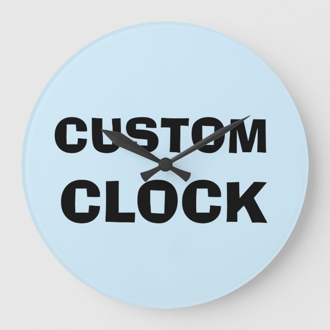 RELOJ DE PARED PERSONALIZADO. (Anverso)