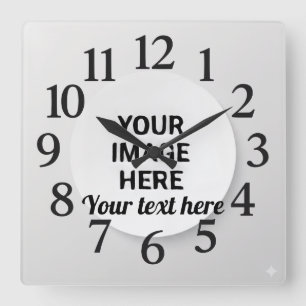 Reloj de pared personalizado
