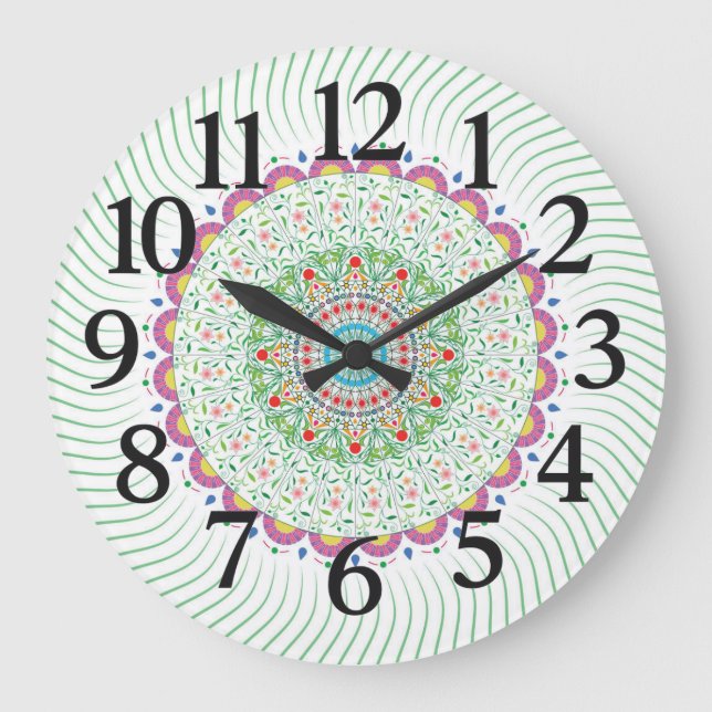 Reloj de pared personalizado (Anverso)