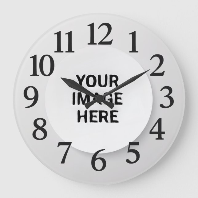 Reloj de pared personalizado (Anverso)