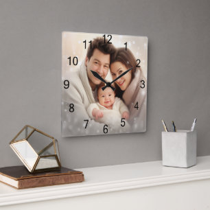 Reloj de pared personalizado (Añadir su propia fot
