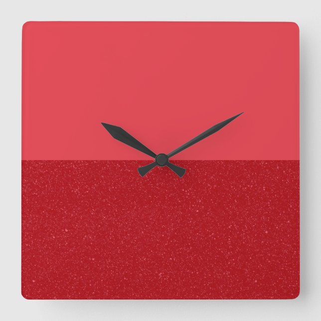 Reloj de pared personalizado con mitad mate y mita (Anverso)
