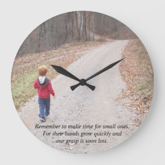 Reloj de pared personalizado con sus fotos y texto