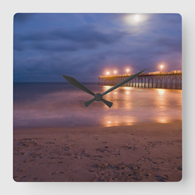 Reloj de pared Personalizado cuadrado con impresió (Anverso)