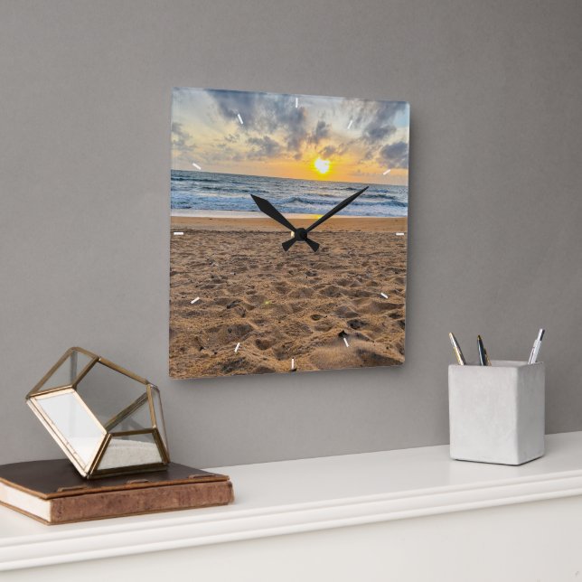 Reloj de pared personalizado de fotografía de fami (Oficina)