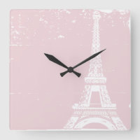 Reloj de pared Personalizado de la Torre Eiffel Ro