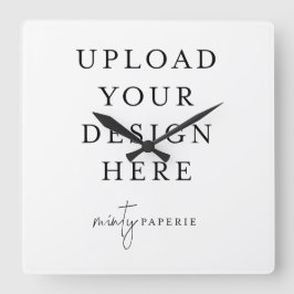 Reloj de pared personalizado - Hazlo tú mismo