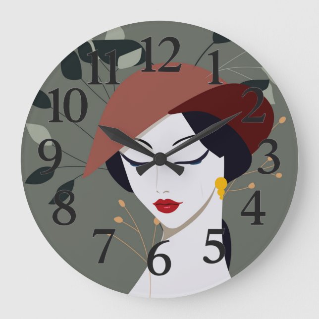 Reloj de pared personalizado para el hogar (Anverso)