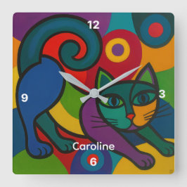Reloj de pared personalizado para niños