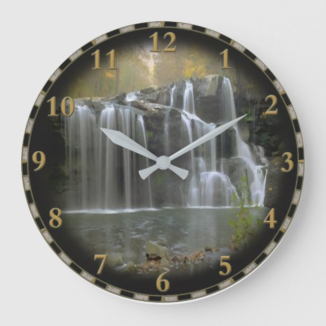 Reloj de pared personalizado | Reloj de decoración (Anverso)