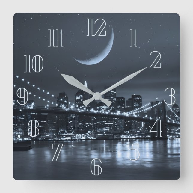 Reloj de pared personalizado | Reloj de decoración (Anverso)