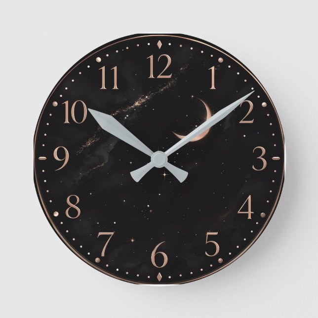 Reloj de pared personalizado | Reloj de decoración (Anverso)