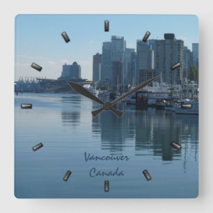 Reloj de pared personalizado reloj de Vancouver