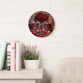 Reloj de pared personalizado romántico de San Vale