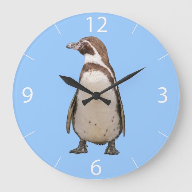 Reloj de pared pingüino (Anverso)