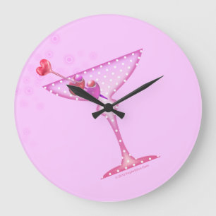 RELOJ DE PARED PINK MARTINI