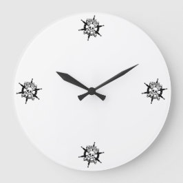 Reloj de pared pirata