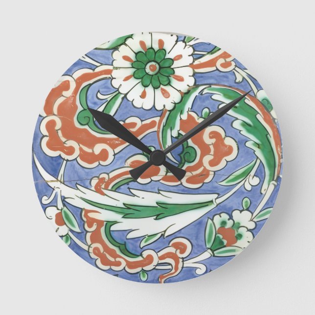 Reloj de pared por motivos de iznik (Anverso)