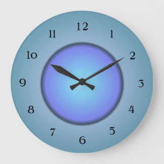 Reloj de pared Pretty Teal con Mauve/Aqua