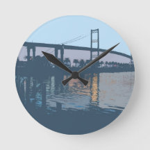 Reloj de pared puente Vincent Thomas