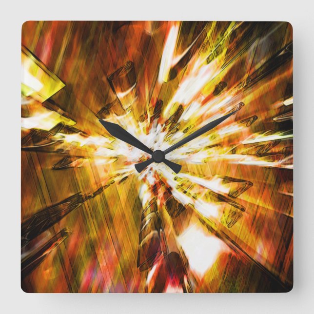 Reloj de pared radical Art 6 (Anverso)