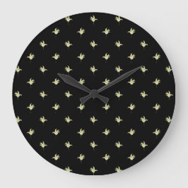Reloj de pared redonda de moda: Lilies of the Vall