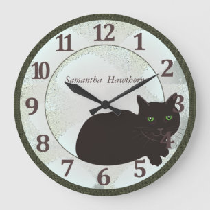 Reloj de pared redonda grande del Personalizado de